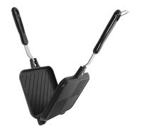 Healifty Sandwichera Doble Cara Antiadherente para Sartén Desmontable para Preparar Sandwiches Calientes para Cocina y Uso