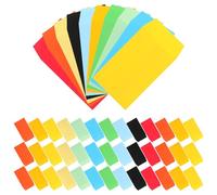 Healifty Sobres Pequeños de Papel Decorativos Mixtos 50 Unidades 9X6 CM para Almacenamiento de Monedas y Tarjetas Sobres en Blanco para Cartas Sencillo para Oficina y Regalos