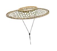 Healifty Sombrero Asiático de Bambú Ligero y Ventilado Accesorio Decorativo para Cosplay y Disfraces Diseño para Comodidad y Oriental