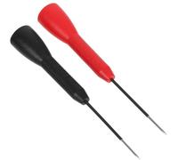 Healifty Sondas de Prueba para Multímetro 2 MM 2 Unidades Aguja Fina de 1 MM Herramienta de Detección de Circuitos Automotrices Penetración Rápida en Cables Kit Compacto para Pruebas