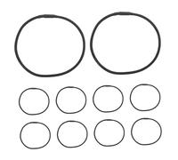 Healifty Soporte De Goma Para Micrófono 10 Bandas Elásticas, Material De Caucho Resistente Para Absorción De Vibraciones, Apto Para Soportes De Clip y Escritorio