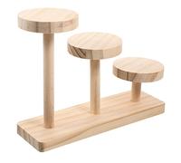 Healifty Soporte de Madera para Exhibición de Joyas y Cupcakes Estante de para Escritorio Organizador Resistente y Decorativo para Bodas y Fiestas