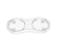 Healifty Soporte para Molinillos con Base Antideslizante de Acrílico Bandeja Versátil para Sal Pimienta Velas Joyas y Llaves Accesorio Elegante para Cocina y Comedor