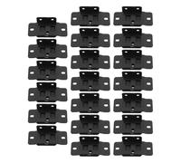 Healifty Soportes para Estanterías 20 Piezas Soporte de Conector de Esquina en L para Muebles de Madera para Carpintería