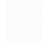 Healifty Soportes para Etiquetas de Precio Acrílico Transparentes 6X9 CM, 30 Unidades, Porta Etiquetas para Montaje en Pared, Adecuado para Supermercados y Tiendas Minoristas