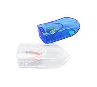 healifty Splitter de cortador de pilule de cortador de comprimido para de pequeñas píldoras con el caso de caja de pilule 2pcs