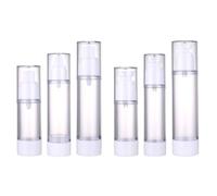 Healifty Spray para Cosméticos de 30ml, 60ml y 90ml Juego de 6 Botellas de Viaje Diseño Fácil de Limpiar Material Pp Ideales para Hidratante Facial