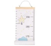 Healifty Tabla de Crecimiento Infantil Regla para Medir la del Ñiño Diseño de en y Madera Adhesivo de Pared Fácil de Quitar y Resistente al Agua Color Aleatorio