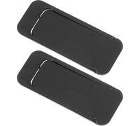 Healifty Tapa de Privacidad Accesorio de Seguridad Informática 2 Piezas Protector Deslizante Abs Negro Adhesivo Fuerte, Cubierta para Laptop para Cámara Web Portátil para Videollamadas