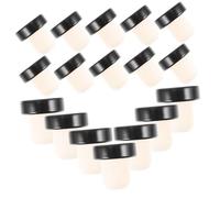 Healifty Tapón de Vino Reutilizable T Forma 20 Piezas Tapones para Botellas de Vidrio Sellado Polimérico para Fiestas y Bares