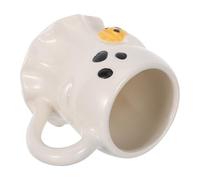 Healifty Taza Cerámica Halloween con Diseño de Calabaza y Fantasma Taza Grande para Café o Té Resistente y Fácil de Limpiar para Fiestas y Celebraciones