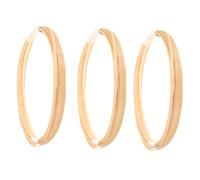 Healifty Tiras de Caña de Junco para Tejer Cestas 9.3 M, Material Decorativo Artesanal de Bambú en 3 Anchos (1 Cm, 1.5 Cm, 2 Cm), Flexibles y Resistentes para Manualidades y Decoración