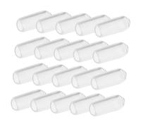 Healifty Topes De Goma Para Diademas 200 Piezas Transparente Diámetro Interno 5,5 Mm Accesorios Para Cintas De Cabello Diy Cubiertas Finales Cómodas Para Personalizar Diademas