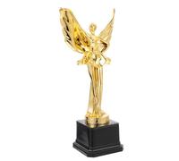 Healifty Trofeo de Baile Infantil Figura de Niña Ballet Adorno Decorativo Dorado para Concurso de Danza Premio Escolar para Recuerdo para Ceremonias y Fiestas