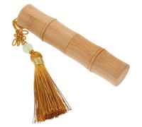 Healifty Tubo de Pintalabios Vacío Portátil de Bambú Natural 28 G Envase para Bálsamo Labial y Brillo de Labios Roll-On Compacto para Viaje y Relleno Casero