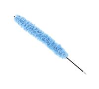 Healifty Varilla Limpiadora de Flauta Azul, Cepillo de Algodón Lavable para Instrumentos Musicales, Kit de Limpieza Reutilizable para Cuidado y Mantenimiento de Flautas