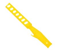 Healifty Varilla Mezclar de Plástico de Mezcladora Manual Amarillo Pintura Herramienta Resistente en Cubos Proyectos Doméstica Reutilizable