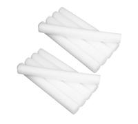 Healifty Varillas de Espuma white de 40 CM para Hacer Tú Mismo, Paquete de 10 Cilindros para Manualidades, Flores y de Centros de Mesa