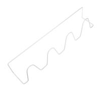 Healifty Zapatero de Pared sin Perforar Adhesivo Transparente 7X7 CM, Estante de Hierro Ligero para Organizar Zapatos en Baño y Pasillo, Incluye 2 Unidades