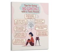 Healing Journey Poster Encouraging Words for Strength and Growth Canvas Wall Art for Personal Space Decor Motivational Recovery Art(Framed,08x12inch(20x30cm))