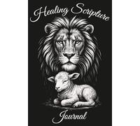 Healing Scripture & Prayer Christian Journal Book For Emotional Support