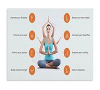 Healing Wellness Benefits of Thai Massage Canvas Art Poster for Living Room Bedroom Decor(Unframed,16x24inch(40x60cm))