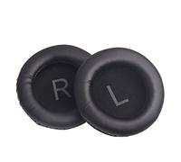 Heallege 1 par de Almohadillas Suaves para los oídos, Funda de cojín de Cuero para Auriculares AKG K52 K72 K92 K240, Piel proteica Negra