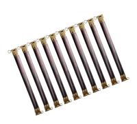 HEALLILY 10 Piezas de Bisagras de Bolso de Metal Flexible de 12 Cm, Clips de Resorte para Monedero, Accesorios de Hierro para Hacer Bolso y Reemplazo Color Aleatorio