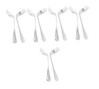 HEALLILY 10 Piezas Hombre Codo Tenedor Mayor Acero Inoxidable Alimentación