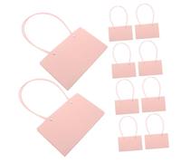 HEALLILY 10piezas Bolsas De Bouquet De Flores Kraft Con Asa Embalaje Para Arreglos Decoración De Bodas y Fiestas Diseño Elegante y Espacioso Resistente