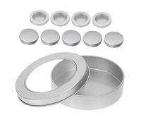 HEALLILY 10piezas Caja de Lata con Forma Dulces Latas de Hojalata Vacías para Galletas Dulces Joyas Vintage Envases de Hojalata