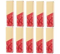 HEALLILY 10piezas Cajas De Dulces Para Bodas Unidades Rectangulares Para Regalos Fiestas Embalaje Vacío