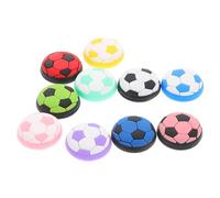 HEALLILY 10piezas Tapas para Joystick de Diseño Fútbol Antideslizantes Protector Analógico para Mando Accesorios para Play Control Preciso y Cómodo
