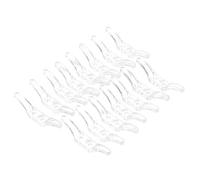 HEALLILY 15piezas Unidades Ganchos Fijación Cortinas Persianas con Gancho Posicionador para Cadenas Persianas Romanas Enrollables Verticales Accesorios Ventana Hogar