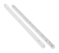 HEALLILY 2 Guías de Plástico de Color Claro para Cajones de Armario, Fáciles de Instalar, Multiusos, Diseño Simple y Elegante para Cocina y Dormitorio