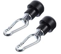 HEALLILY 2 Juegos Accesorios para Gimnasio Cable de Sujeción Gancho de Hierro y Plástico, Alta Resistencia para Máquinas de Fitness y Entrenamiento
