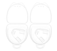 HEALLILY 2 Piezas Protector Dental Protector Bucal para Moler Dientes Protector Dental Anti Moler Protector Bucal para Apretar Bruxismo
