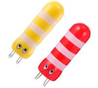 HEALLILY 2 Piezas Tejedor de Cuerda Práctico de Plástico Abs, Agujas para Puntada de Suéter Diseño de Abeja, Herramienta Manual para Tejer Bufandas, Pulseras y Posavasos, Kit DIY Artesanal