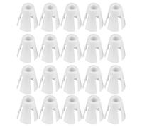 HEALLILY 20Pcs Sujetador de Hilo de Máquina de Coser Abrazaderas de Hilo de Máquina de Coser Sujetadores de Bobina Clips para Acolchado de Bordado Y Hilo de Coser (Blanco)