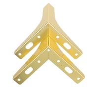 HEALLILY 2piezas Patas Metálicas Triangulares para Muebles Soporte Estable para Sofá y Gabinete Instalación Fácil y Base Protectora para Suelos