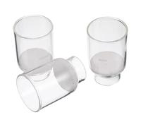 HEALLILY 3 Piezas Crisol de Vidrio de Laboratorio Crisol de Vidrio Científico para Muestra 40ml Filtración y Separación de Muestras para Estudiantes y Profesionales en Laboratorio