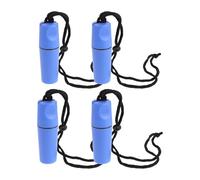 HEALLILY 4 Piezas Botella Solución Compacta y Versátil de Almacenamiento para Kayak Portátil de Plástico Azul para Organizar en Actividades de Buceo y Navegación en