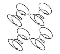 HEALLILY 4 Piezas sofá de Primavera muelles para Muebles Piezas de Repuesto de Silla Partes del sofá Reemplazo de resortes de Silla. Kit de reemplazo de Sofa Springs Acero Negro