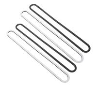 HEALLILY 4 Tiras de Espuma para Sellador al Vacío, Junta Superior Adhesiva Cara, Resistencia Alta Temperatura, Repuesto para Máquina Selladora Doméstica y Comercial, Piezas de Sellado