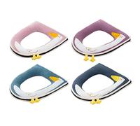 HEALLILY 4 Unids Baño Más Grueso Cálculo de Asiento de Asiento Almohadilla de Asiento Inodoro Asiento Almohadillas Almohadillas de Asiento a Prueba de Agua Almohadillas de