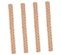 HEALLILY 4piezas Cortinas De Rústicas Sujetadores De Cortinas Trenzados Mano Decorativos y Versátiles para Boho y