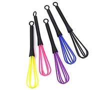 HEALLILY 5 Piezas de Plástico Salón Peluquería Peluquería Color de Cabello Crema de Tinte Batidor Cocina Globo Mezclador Herramienta