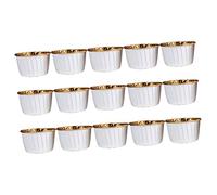 HEALLILY 50 Piezas Copa para Muffins de Envase Resistente para Repostería para Cumpleaños y Celebraciones Material de Alimenticio Antiadherente y Práctico