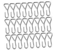 HEALLILY 50 Piezas Ganchos para Asiento de Coche Pequeños Resistentes de Metal Fijación de Fundas de Asiento de Coche