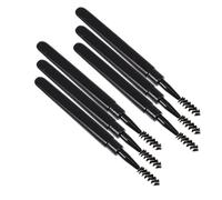 HEALLILY 6 Cepillos para Pestañas Aplicador de Rímel de Plástico y Tapa con Diseño Ergonómico y Peinado de Cejas para Maquillaje en Mujeres